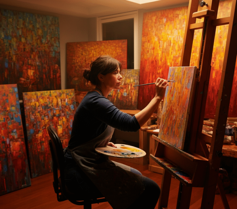 Brandi Loge: A Canvas of Courage and Creativity