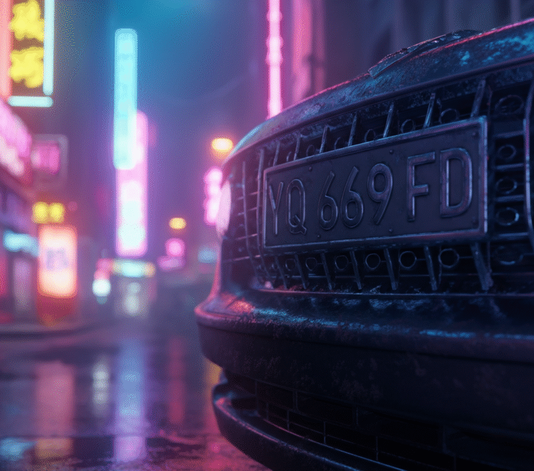 Tracking 鲁Q 669FD: A License Plate with a Story